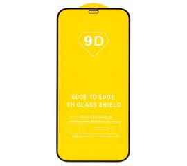  Защитное стекло Full Glue - 2,5D для "Apple iPhone 12/iPhone 12 Pro" (тех.уп.) (20) (black)(132061) 