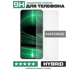  Стекло защитное гибридное МАТОВОЕ Krutoff для Xiaomi Redmi Note 11 Pro 