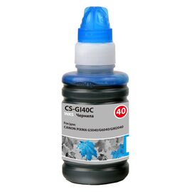  Чернила Cactus CS-GI40C GI-40 голубой 70мл для Canon Pixma G5040/G6040/GM2040 