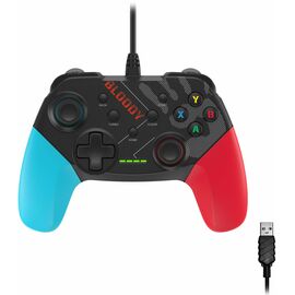  Геймпад A4Tech Bloody GP30 Sports черный/синий USB виброотдача обратная связь (GP30 SPORTS BLUE) 