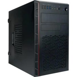  Корпус Inwin EMR065BL (6193033) черный без БП mATX 2xUSB2.0 2xUSB3.0 audio 