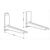  Кронштейн для СВЧ Holder MWS-2005 белый 
