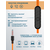  Наушники вакуумные AUX разъём с МК без рег.громкости длина 1.2м More Choice G36 (Orange) 