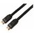  Кабель аудио-видео LAZSO WH-111 HDMI (m)/HDMI (m) 10м Позолоченные контакты черный (WH-111(10M)) 