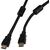 Кабель аудио-видео Buro HDMI (m)/HDMI (m) 5м. феррит.кольца Позолоченные контакты черный (HDMI-V1.4-5MC) 