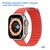  Ремешок кожаный Great Case Leather Loop для Apple Watch 38/40/41 мм, 225мм, на магните, красный (5) 