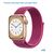  Ремешок нейлоновый Great Case Sport для Apple Watch 42/44/45/49 мм, 255мм, на липучке, пурпурный (42) 