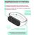  Ремешок силиконовый для смарт-часов Xiaomi Mi Band 5/6/7 оливковый (Ксиоми Ми Бенд 5, Ксиоми Ми Бенд 6) 