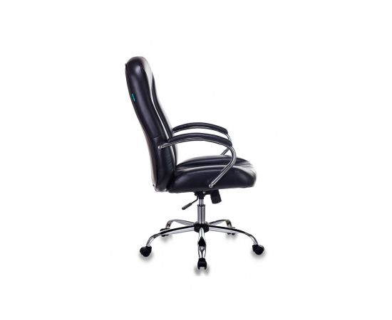  Кресло руководителя Бюрократ T-898SL/BLACK черный искусственная кожа крестовина хром 