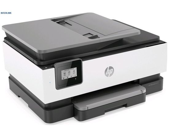  МФУ струйный HP OfficeJet 8013 (1KR70B) черный/белый 