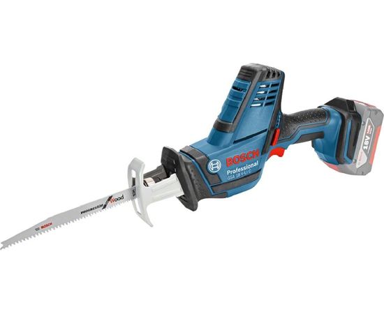  Сабельная пила Bosch GSA 18 V-LI C L-Boxx 18Вт аккум. 3050ход/мин 