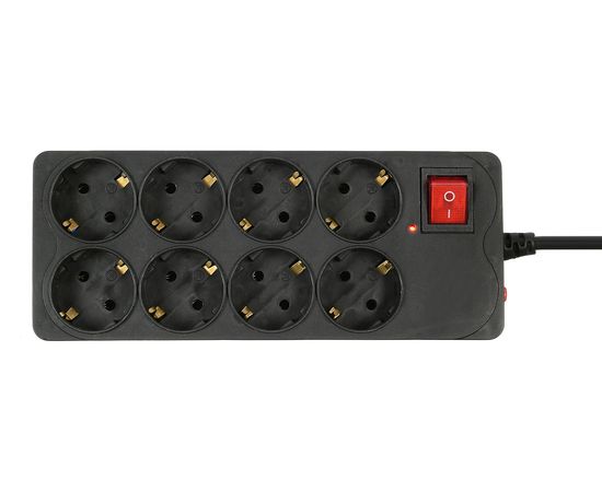  Сетевой фильтр Buro 800SH-3-B 3м (8 розеток) черный 