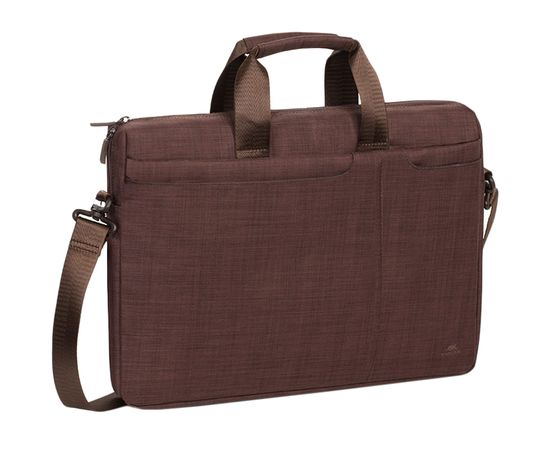  Сумка для ноутбука 15.6" Riva 8335 коричневый полиэстер (8335 BROWN) 