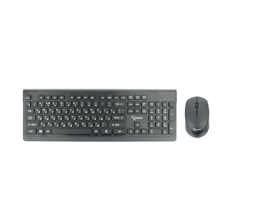  Клавиатура + мышь беспроводные Gembird KBS-7200, черный 