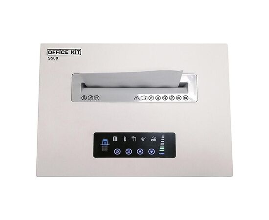  Шредер Office Kit S500 0,8x2 (OK0802S500) белый 
