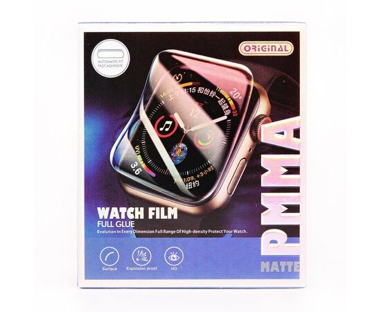  Защитная пленка TPU - Polymer nano для "Apple Watch 42 mm" (black)(126379) 