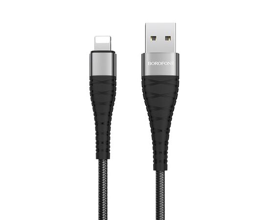  Кабель USB - Apple lightning Borofone BX32 Munificent, 100 см (black) 