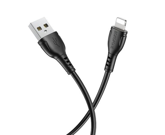  Кабель USB - Apple lightning Borofone BX51 Triumph, 100 см (black) 