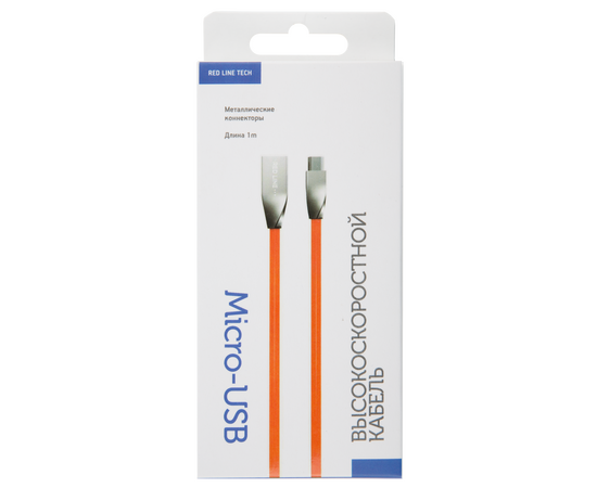  Дата-кабель Red Line SMART HIGH SPEED USB - micro USB, оранжевый 