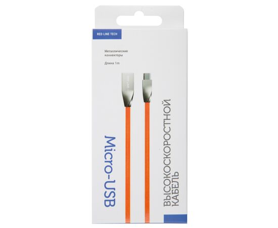  Дата-кабель Red Line SMART HIGH SPEED USB - micro USB, оранжевый 