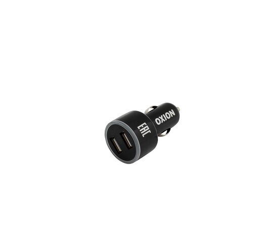  Автомобильное ЗУ 2*USB 2.1A.Черный 