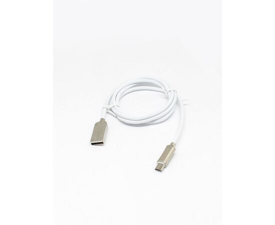  Дата-кабель USB2.0 - MicroUSB 1м.,Белый 
