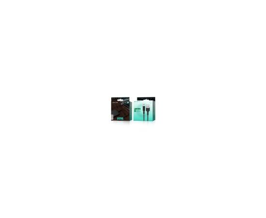  Кабель USB - 8 pin Borofone BX14 LinkJet, 1.0м, круглый, 2.4A, силикон, цвет: белый (1/360) 