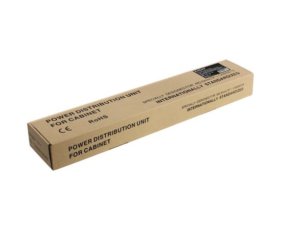  Блок розеток ExeGate ServerPro PDU-19H602 Al-6S-EU2CU (EX280827RUS) 19", 1U, Алюминий, 6 Schuko, кабель с евровилкой VDE-250V-16A-3*1.5mm2, медь 