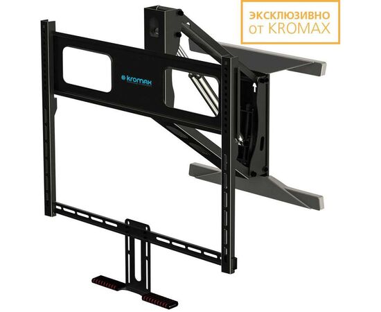  Кронштейн для телевизора Kromax ATLANTIS-99 черный 40"-65" до35кг поворот и наклон верт.перемещ. 