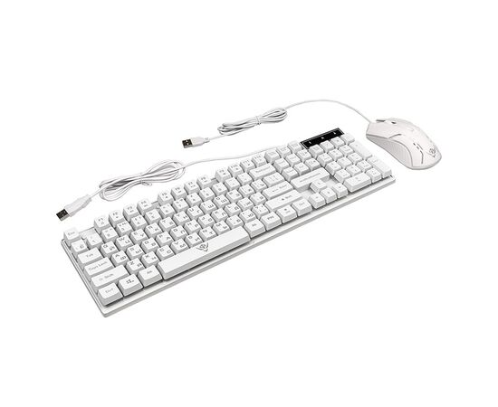  Проводной набор Nakatomi KMG-2305U Gaming мембранная, игровой клавиатура с подсветкой+мышь ((133010) 