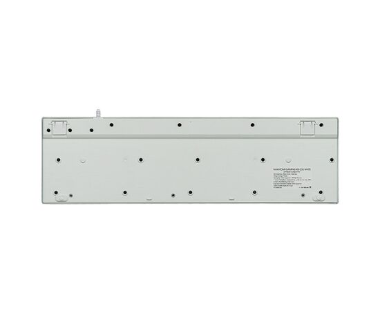  Клавиатура Nakatomi Gaming KG-23U мембранная игровая с подсветкой USB (white) (133006) 