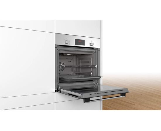  Духовой шкаф Bosch HBF154YS0 черный/серебристый 