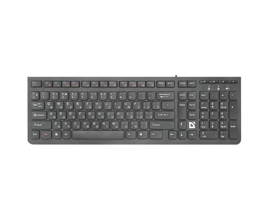  Беспроводной набор Defender Columbia C-775 мембранная клавиатура+мышь (black) (218141) 