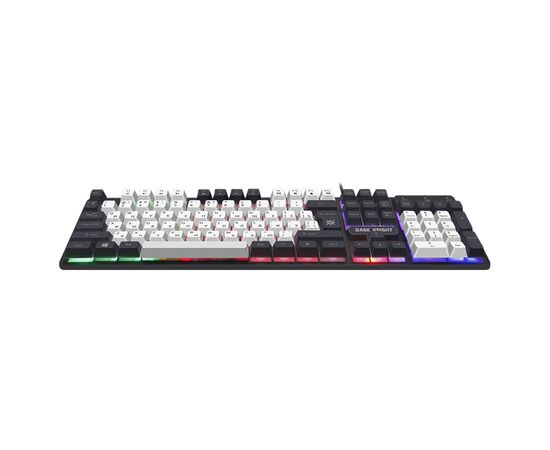  Клавиатура Defender Dark Knight GK-077 RU (white/black) (220446) 