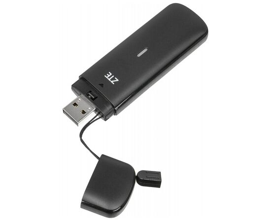  Модем ZTE MF833N 2G/3G/4G USB Firewall +Router внешний черный 