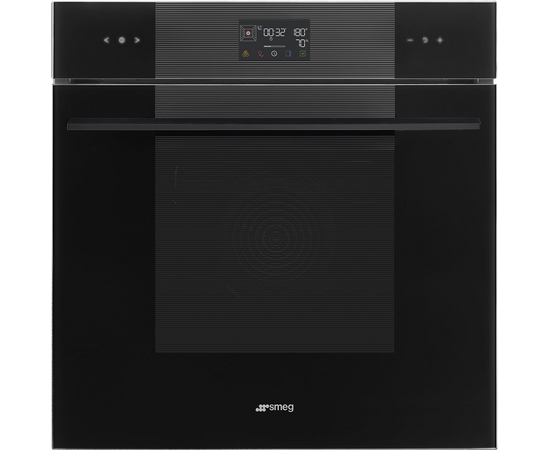  Духовой шкаф SMEG SO6102S3PB3 многофункциональный комбинированный с паром, 60см, 12 функций, Black черное стекло 