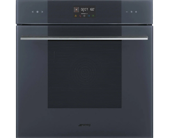  Духовой шкаф SMEG SO6102TG Linea 60см, паровая очистка, 10 программ, 68л, серый 