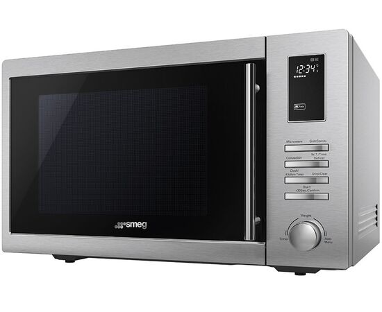  Микроволновая печь SMEG MOE25X отдельностоящая 25л, гриль, нерж 