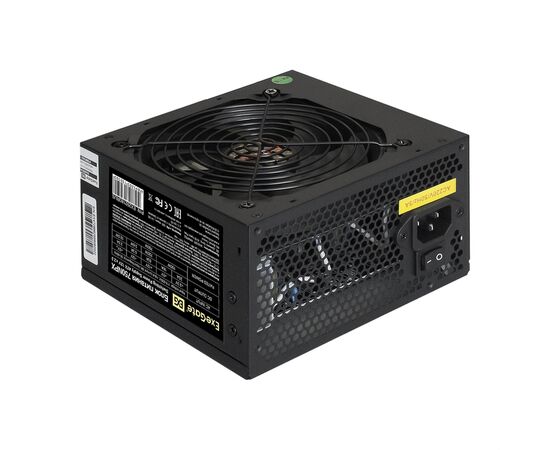  Блок питания ExeGate 750NPX EX292180RUS 750W (ATX, 12cm fan, 24pin, 2x(4+4)pin, PCIe, 3xSATA, 2xIDE, FDD, black) 