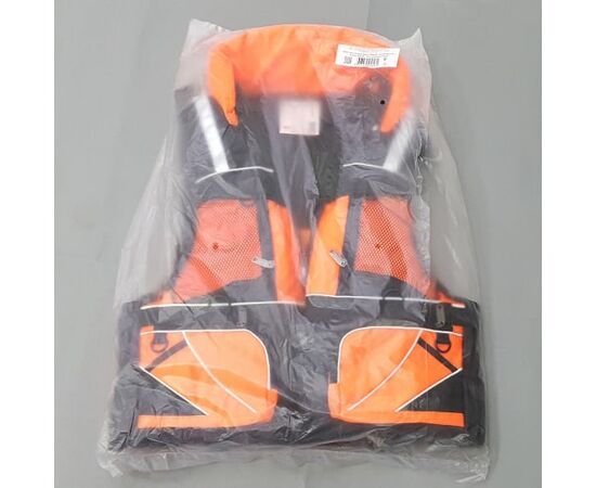  Жилет спасательный Ковчег Премиум 725300746 L-XL/р.50-52/до 85кг/оранжевый-чёрный 