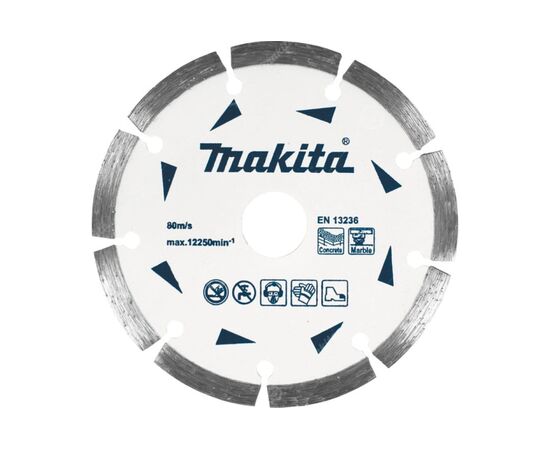  Диск алмазный Makita D-52788 сегмент по бетону/мрамору 230х22,23х7 