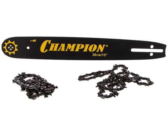  Комбо-набор для цепных пил CHAMPION 952934 шина 15"-PM-64 зв.+2 цепи (158SLBK095) 