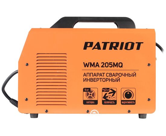  Cварочный аппарат полуавтомат PATRIOT WMA 205MQ 605302155 