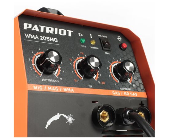  Cварочный аппарат полуавтомат PATRIOT WMA 205MQ 605302155 