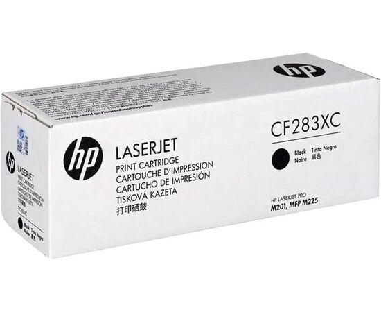  Контрактный Тонер-картридж HP 83X CF283XC Blk Contract LJ Toner Cartridge 