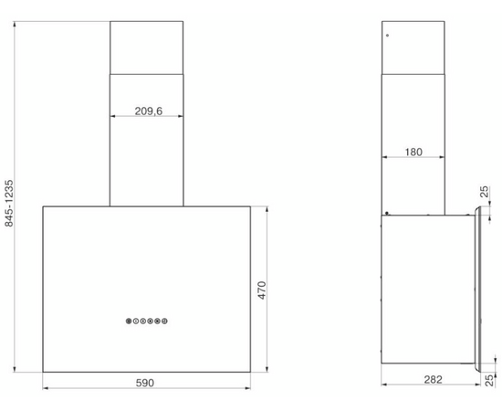  Вытяжка ELIKOR Метеорит 60П-700-Э4Д Retail Kitchen (192315) Better, белый SM 