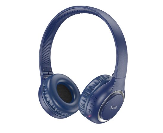  Наушники полноразмерные HOCO W41 Charm, Bluetooth, 200 мАч, синий (1/60) 