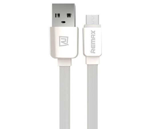  Кабель USB REMAX RC-015m Kingkong USB - MicroUSB, 2.1А, 1 м, белый 