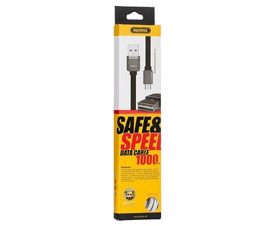  Кабель USB REMAX RC-015m Kingkong USB - MicroUSB, 2.1А, 1 м, белый 