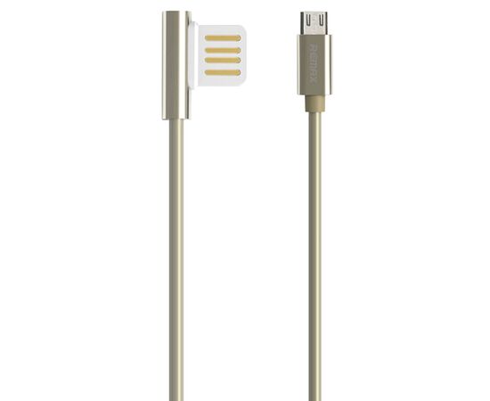  Кабель USB REMAX RC-054m Emperor USB - MicroUSB, 2.1А, 1 м, золотой 